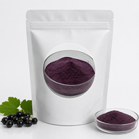 100% Natuurlijk Ribes Nigrum Fruit Vriesgedroogd Poeder/ Zwarte Bessen/ Zwarte Bessenpoeder