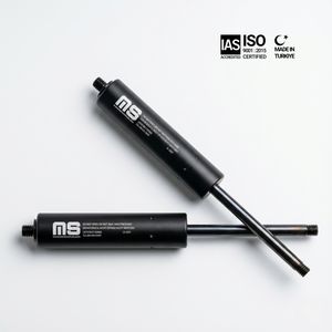 Ressort à gaz industriel universel de 350 mm - 13,78 pouces de course, robuste, fabriqué en Turquie, prêt à être expédié, amortisseur à piston L 765 mm 2500 N - Product Image 1