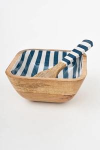 Mango <b>wood</b> bowl Wooden <b>Square</b> Salad Bowl & Serving bowl - Product Image 2