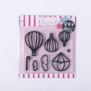 Ballons à Air chaud nuage Fondant Cutter ensemble en plastique <span class=keywords><strong>emporte</strong></span>-pièce moule artisanat polymère argile Cutters - Product Image 2