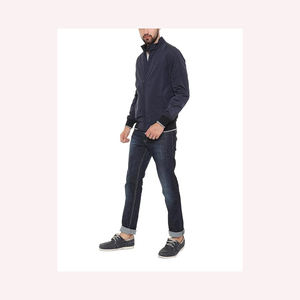 Veste en polyester-coton classique pour hommes Veste en polyester-coton légère et confortable, décontractée et chaude pour l'extérieur - Product Image 2