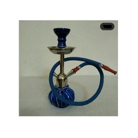 Verre à tuyau unique Mini narguilé Huka pour hôtels et Restaurants avec tasses de Sublimation à haute finition, taille petite et moyenne personnalisée