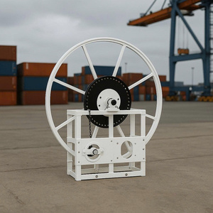 With 1 Year Warranty 2 Inch Design Natural Aluminum <b>Petrol</b> <b>Service</b> <b>Equipment</b> OEM ODM 12V 500W Vietnam Single Wrap Hose Reel - Product Image 3