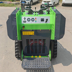 Chargeuse compacte sur chenilles Derette 450 Mini <span class=keywords><strong>Triangle</strong></span> avec débit hydraulique élevé pour attache débroussailleuse - Product Image 5