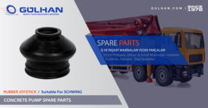 Joystick en caoutchouc Schwing pour pompes à béton Made in Turkiye Pièces de rechange pour machines de construction - Product Image 6