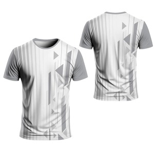 Vêtements pour hommes T-shirt imprimé circulaire 3D T-shirt d'extérieur à col rond et à manches courtes Sports d'été Style de rue Séchage rapide - Product Image 6