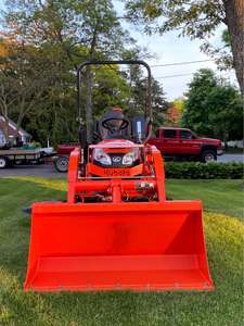 รถแทรกเตอร์ดีเซลขนาดเล็ก Kubota BX25D พร้อมรถตักดินหน้าและหลัง รถแทรกเตอร์เครื่องจักรกลการเกษตร - Product Image 5