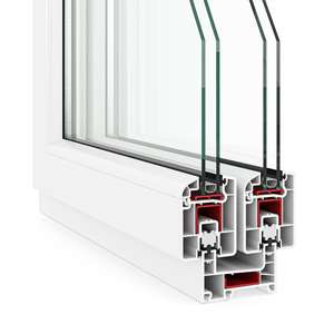 Portes et fenêtres en PVC de style européen sur mesure |   Système de fenêtres en PVC à haute efficacité énergétique pour usage extérieur - Product Image 6