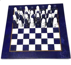 Heritage Traditional Marble <b>Chess</b> <b>Table</b> Waterproof Home Furniture for Luxury Living Room Bedroom or Home Office Use - Product Image 1