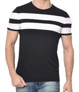 Camiseta de manga corta personalizada de algodón 100% de alta calidad, respetuosa con el medio ambiente, anticontracción, secado rápido, Color blanco, ajuste Regular, para hombre - Product Image 4