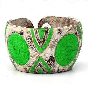 Rosewood Crafted Wooden Yarn Storage Bowl with Carved Holes & Drills for Knitting Crochet Yarn Art Accessories or Wall <b>Signs</b> - Product Image 2