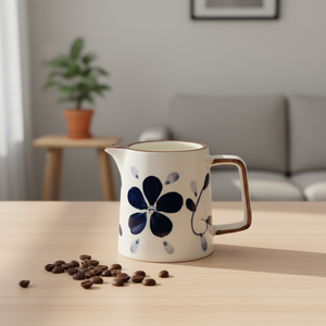 Top Sale 3460661SET-0.36 Durable Porcelain <b>Pot</b> & Dripper <b>Set</b> Compact Design For Camping & Travel Brewing - Product Image 5