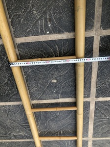 บันไดไม้ไผ่งานแฮนด์เมดสำหรับตกแต่งสวนราคาประหยัด - Product Image 4