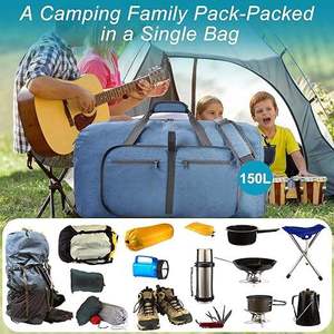 Bolsa de Lona Impermeable para Campamento al Aire Libre, Precio Económico al por Mayor, Diseño Moderno, Ligera y Elegante con Cierre - Product Image 5