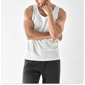 Haute Qualité 3XL Couleur De Base 50 Count 100% Pima Coton Gym Débardeur Plus La Taille Hommes Débardeurs - Product Image 4