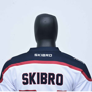 Camisetas de hockey sobre hielo unisex al por mayor impresión por sublimación de la mejor calidad con diseño de logotipo personalizado ropa deportiva para nombre del equipo-OEM - Product Image 6