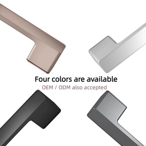 Manija de puerta dorada de nuevo estilo que agrega un toque elegante a las puertas de entrada Dormitorios u oficinas Ideal para interiores contemporáneos de la India - Product Image 6