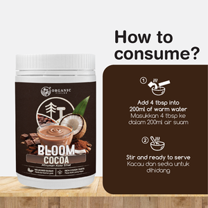 Organic Fields Bloom Proteína de Cacao y Soya 200g Baja en Azúcar Sin Azúcar Añadido Fórmula Limpia Certificación MeSTI Bebida a Base de Plantas - Product Image 3