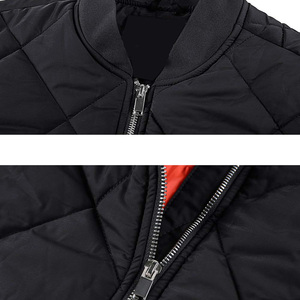 Chaqueta de Hombre con Logotipo Personalizado, Cortavientos, Transpirable, Cómoda, de Manga Larga, Informal, Chaqueta Bomber - Product Image 6