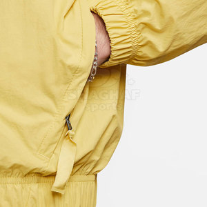 Conjunto de Chaqueta y Pantalón de Tela Suave Estilo Cortavientos con Diseño Sencillo para Uso Diario al Aire Libre - Product Image 5