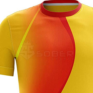 Maillot de football pour hommes, qualité supérieure, en stock, 100% polyester, couleur personnalisable, nom de l'équipe, taille personnalisée, impression par sublimation haute qualité - Product Image 3