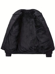 Gabardina personalizada de poliéster/algodón 2025 para hombre con capucha de talla grande transpirable impermeable invierno estilo Hip Hop moda cálida precio barato - Product Image 3