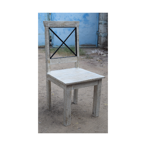 Modern Wood Iron Back Cross <b>Chair</b> Customizable Multi-functional Adjustable Height Furniture <b>for</b> Living Room Kitchen <b>Bathroom</b> - Product Image 2