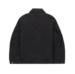 Veste en jean tendance pour hommes Manteaux de haute qualité Veste de travail en jean Veste en coton streetwear décontractée OEM - Product Image 5