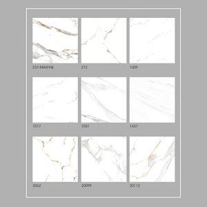 Azulejos de Cerámica Brillante Modernos de 600x600 para Villas, Centros Comerciales y Escuelas - Product Image 2