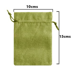 Small Gift <b>Bags</b> Burlap <b>Bags</b> With Drawstring Reusable Jute <b>Bags</b> for Birthday Wedding <b>Party</b> Favors, <b>Halloween</b>, Christmas OEM - Product Image 4