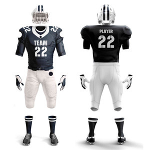 Uniforme de football américain pour enfants personnalisable respirant grande taille manches courtes fabriqué au Pakistan technique de sublimation - Product Image 1