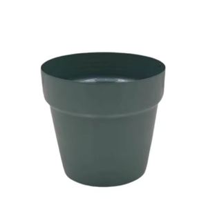 Pot et jardinière pour la décoration du jardin, pots faits à la main, article très vendu, jardinière ronde en fer, couleur nickel argenté, taille standard, fleur - Product Image 6