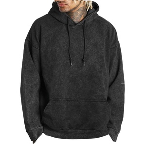 Sudaderas con Capucha para Hombre al Mejor Precio, Diseño Lavado Ácido con Logotipo Personalizado, Mezcla de Algodón de Calidad, a la Moda para la Temporada de Otoño - Product Image 2