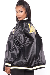 Oem Service Women Custom <b>Jacket</b> Satin Embroidery Bomber Varsity Baseball Windbreaker <b>Jacket</b> Premium quality - Product Image 4