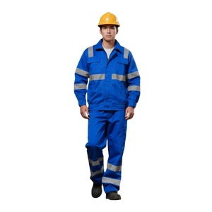 Uniforme para Hombres Trabajadores de Saneamiento con Franja Reflectante, Ropa de Trabajo de Forro Polar, Ropa a Prueba de Frío, Trajes Masculinos a Bajo Precio - Product Image 1