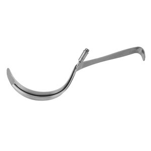 RETRACTORES DEAVER (19mm) Retractor abdominal Instrumento quirúrgico de plástico curvo Retractor Deaver de acero inoxidable - Product Image 3