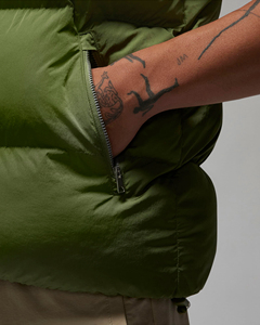 Gilet matelassé sans manches OEM, couleur personnalisée, logo, polyester, gilets de haute qualité, gilet matelassé chaud d'hiver pour hommes - Product Image 5