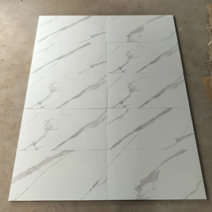 Azulejos de Pared de Cerámica con Aspecto de Mármol Blanco Brillante de 30x60 cm para Baños y Cocinas - Product Image 5