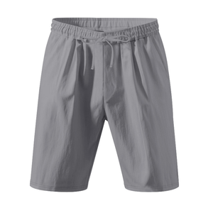 Short de sport d'été décontracté pour homme Pantalon à cinq points de couleur bonbon Taille élastique et à cordon de serrage Coupe ample pour les vacances à la plage - Product Image 6