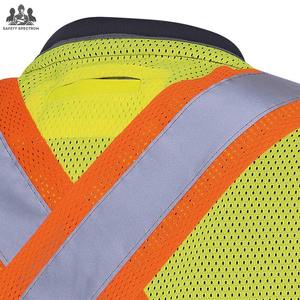Chaleco de Seguridad Protector, Transpirable e Impermeable, OEM |   Chaleco Industrial de Alta Visibilidad |   Ropa de Trabajo para la Construcción |   Proveedor - Product Image 3