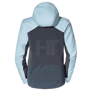 Precio al por mayor de alta calidad chaqueta Softshell soporte delantero con capucha invierno Nailon/poliéster diseño personalizado mejor precio en línea - Product Image 2