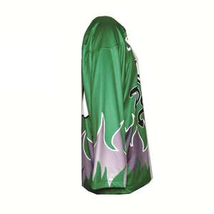 เสื้อฮอกกี้แบบใหม่ราคาถูก พิมพ์ลายแบบซับลิเมชั่น เสื้อซ้อมฮอกกี้น้ำแข็งแบบสั่งทำ เสื้อฮอกกี้น้ำแข็งสำหรับทีมสโมสร ชุดแข่งฮอกกี้น้ำแข็ง - Product Image 4