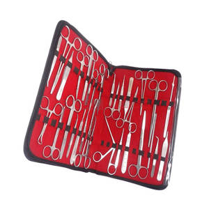 Kit Básico de Instrumentos Veterinarios para Operaciones de Mascotas, Hecho de Acero Inoxidable Alemán de Primera Calidad, Uso Quirúrgico, Duradero, Reutilizable, Profesional - Product Image 2