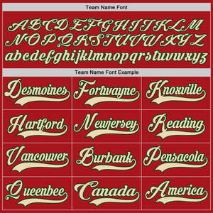 Maillot de hockey à col lacé rouge-vert personnalisable, best-seller, impression par sublimation numérique, 100% polyester, design unique et élégant - Product Image 5