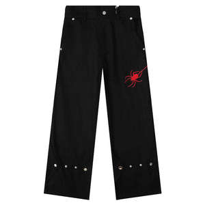 กางเกงยีนส์เดนิมผู้ชายขายส่ง |   กางเกงขายาวทรงตรงผ้าฝ้าย 100% ทรงหลวม |   กางเกงยีนส์เนื้อผ้าทึบระบายอากาศได้ดี เป็นมิตรกับสิ่งแวดล้อม สำหรับฤดูใบไม้ผลิและฤดูร้อน - Product Image 1