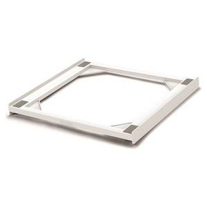 Kit de colonne de sécheuse à linge TORRE Style L60 blanc, pièces d'accessoires pour appareils de buanderie, compatible avec la colonne de sécheuse à linge TORRE Style Meliconi - Product Image 1