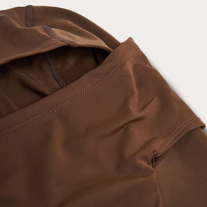 Cagoule unisexe confortable la plus vendue taille personnalisée prix de gros d'usine cagoule unisexe de couleur unie - Product Image 3
