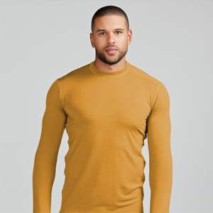 Unisexe 100% laine mérinos à manches longues-Fibre naturelle, parfait pour les activités hivernales et par temps froid - Product Image 1