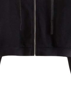 Sudadera con Capucha Corta Negra para Mujer, Sudadera con Capucha y Cordón, Manga Larga, Informal, Ropa de Calle, Top de Moda de Invierno para Damas - Product Image 6