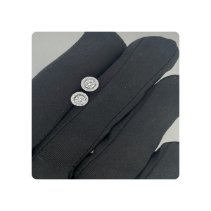 18K White Gold Natural Diamond 0.60 CTW Stud Earrings for Teenage Girls Birthday Gift Daily Wear Jewelry - Product Image 4